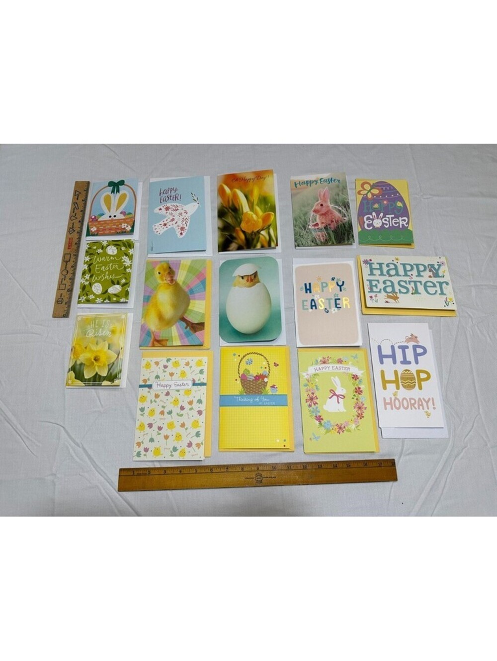 Lot 15 American Greetings Hallmark Easter Cards Gift Card Holder Bunny Egg NEW
